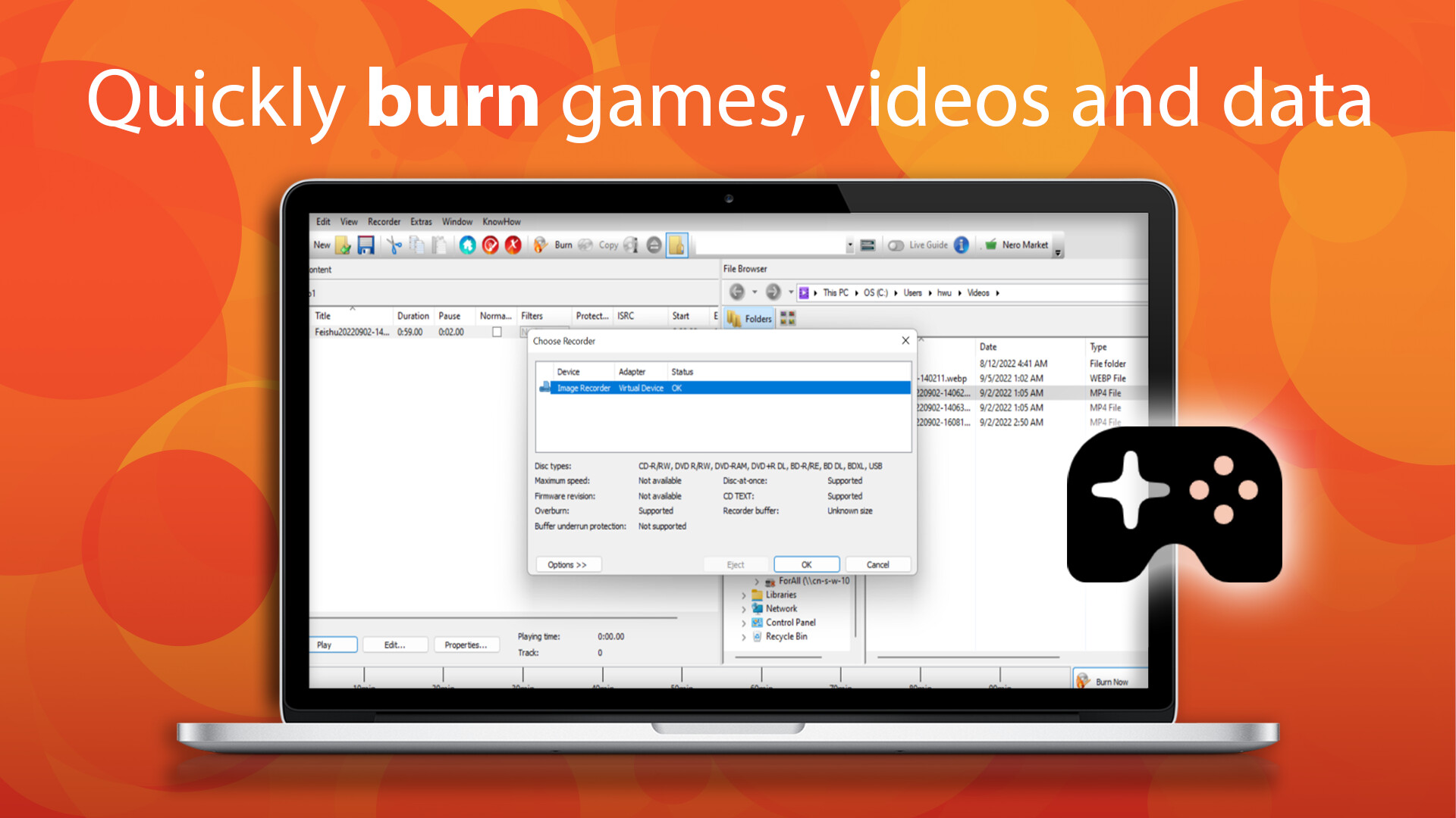 Nero Burning ROM AllinOne Disc Burn Solution on Steam