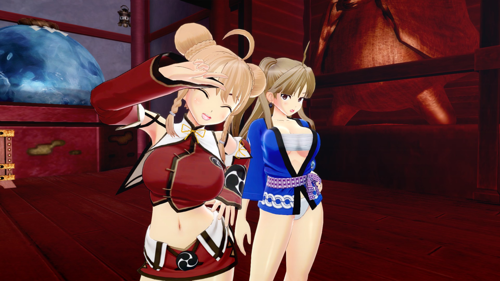 SENRAN KAGURA Peach Beach Splash - Hairstyle and Extension Pack #5