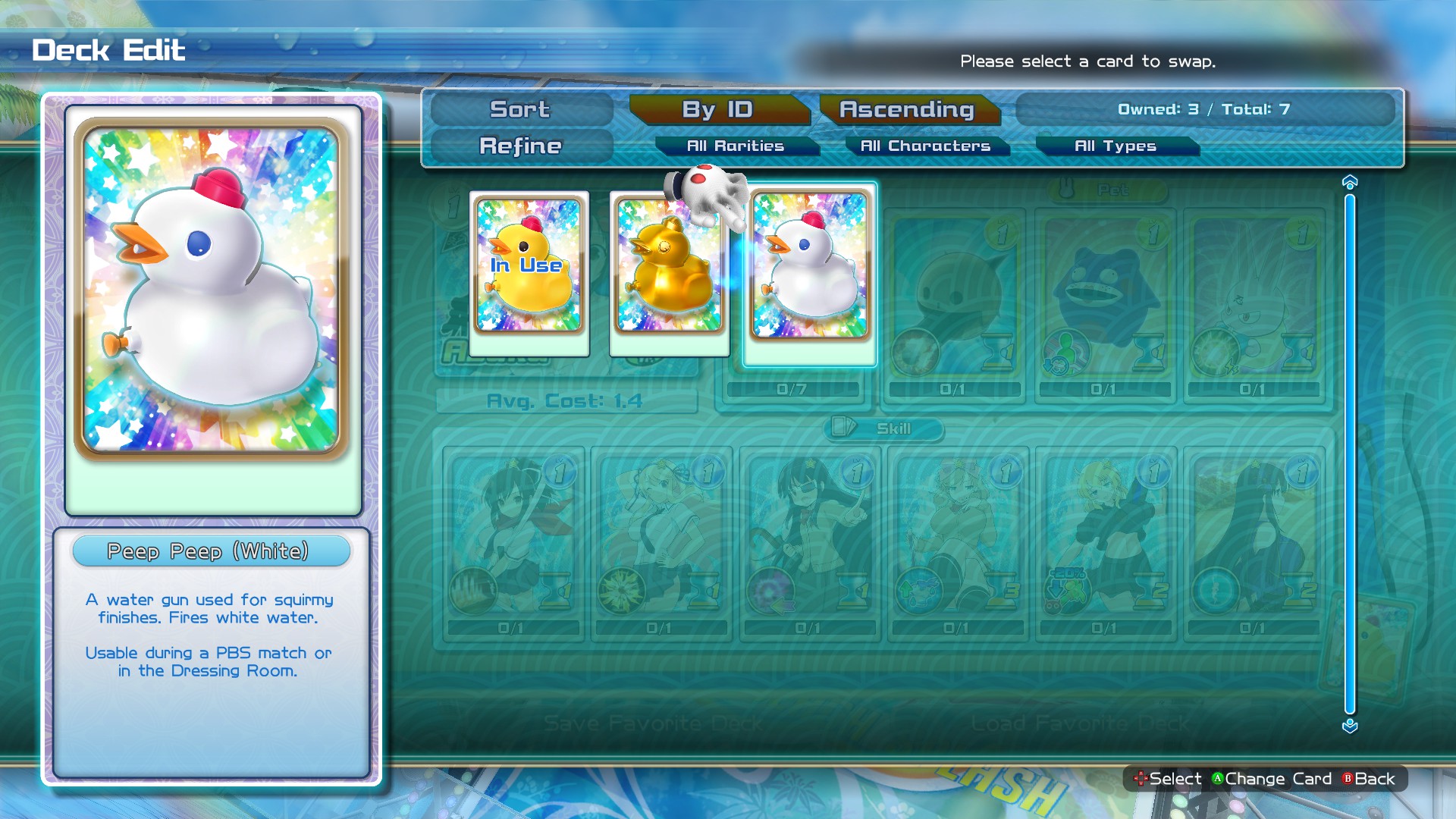 SENRAN KAGURA Peach Beach Splash - Taunt Pack #7