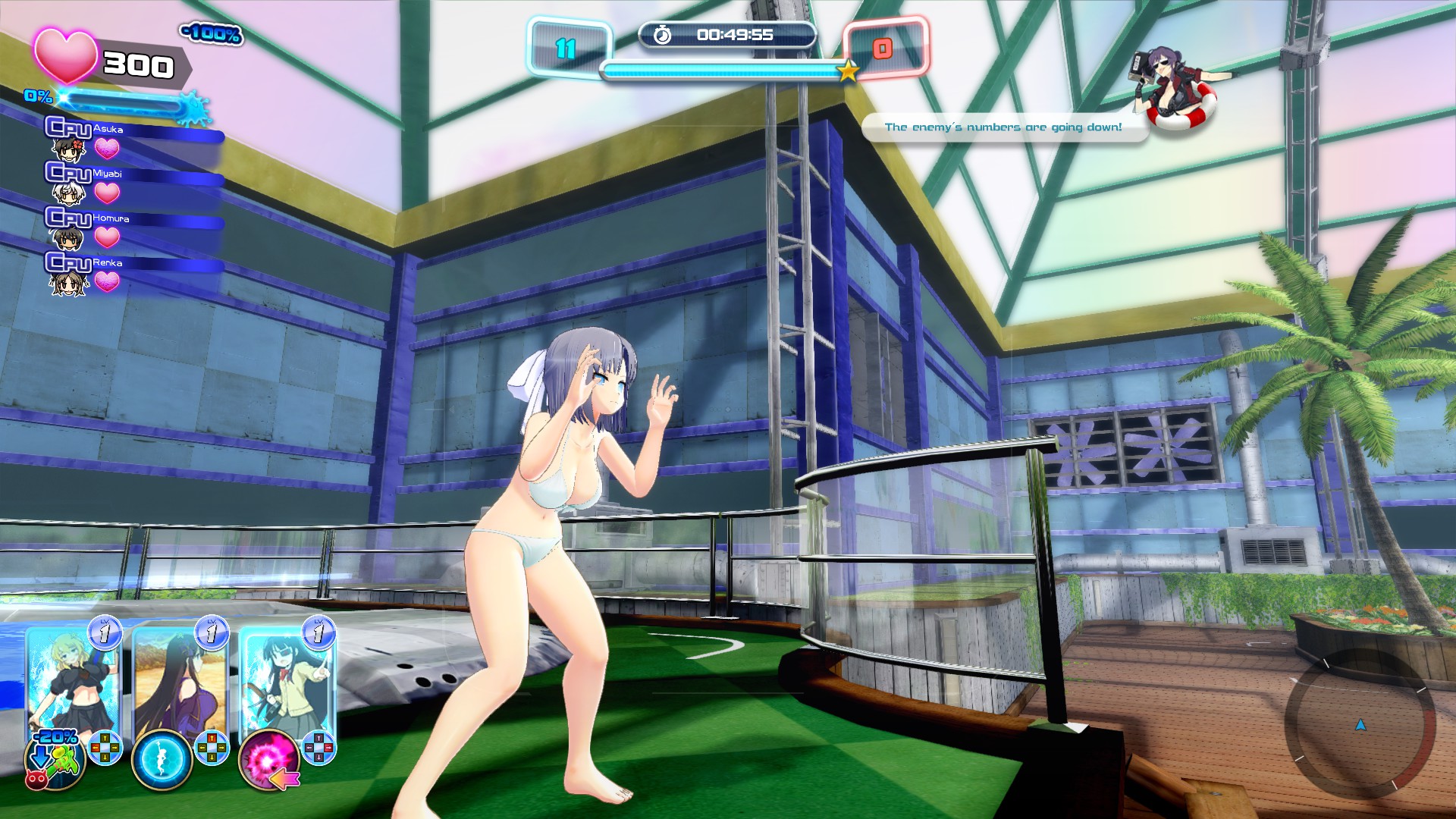 SENRAN KAGURA Peach Beach Splash - Taunt Pack #8
