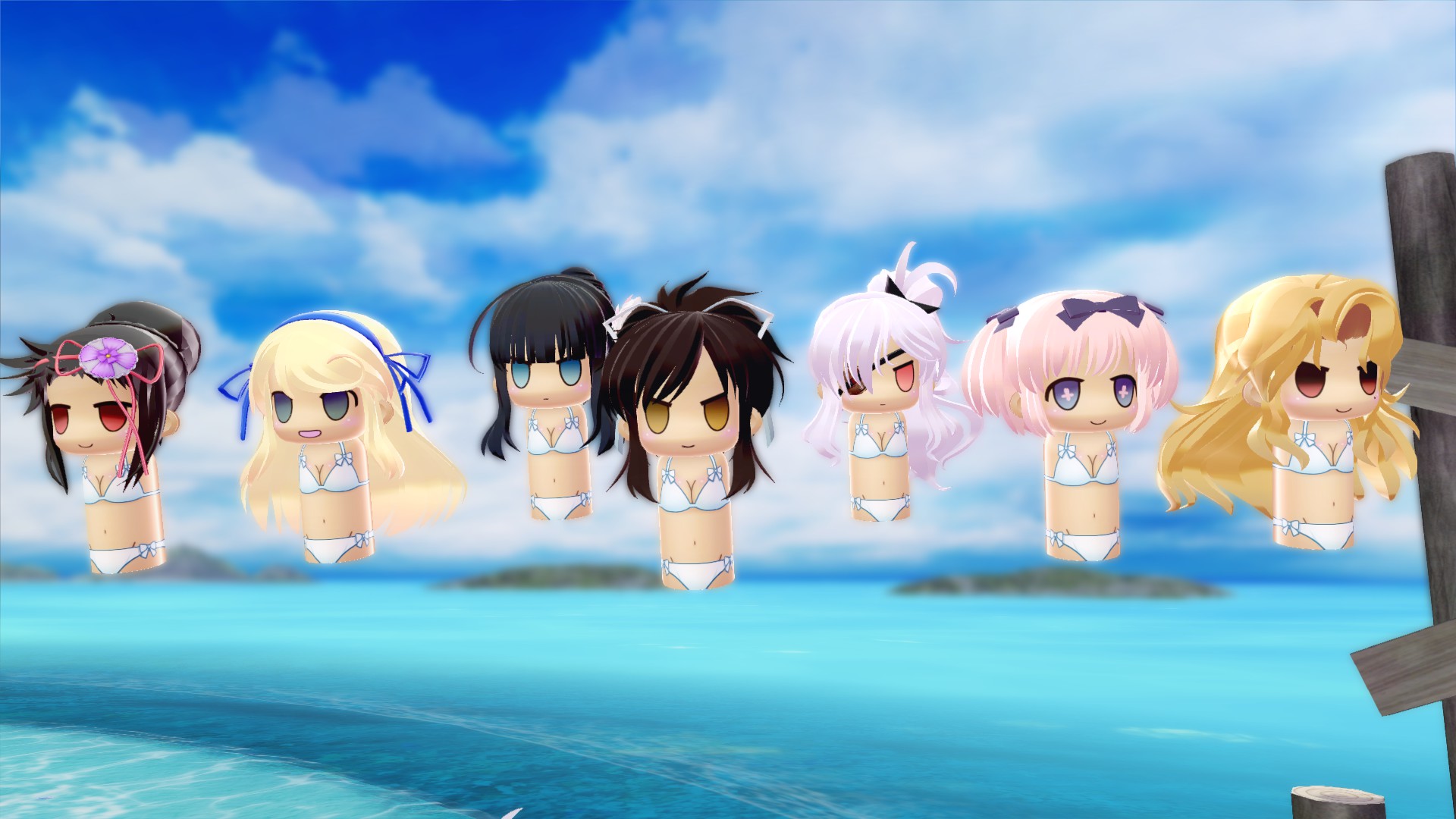 SENRAN KAGURA Peach Beach Splash - Hanzō Item Pack #4