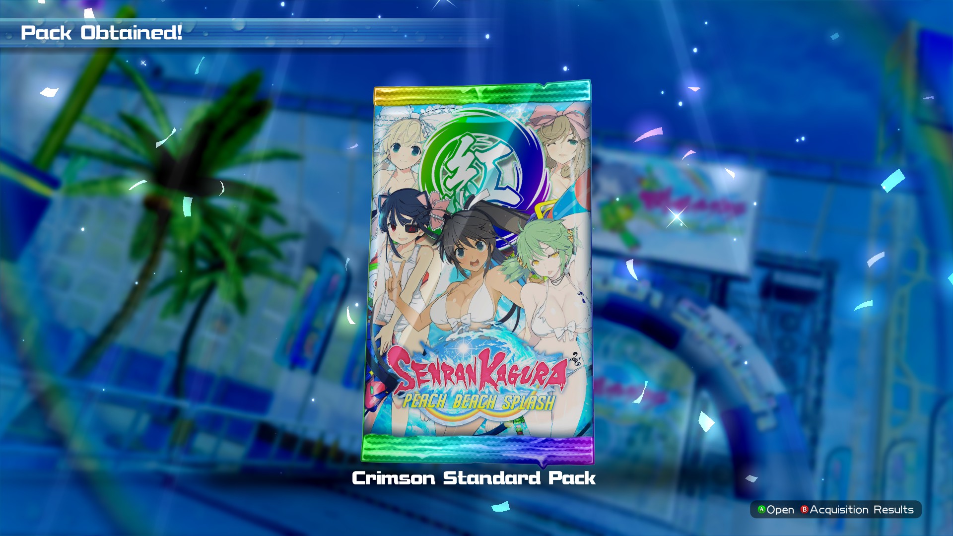 SENRAN KAGURA Peach Beach Splash - Crimson Squad Item Pack #3