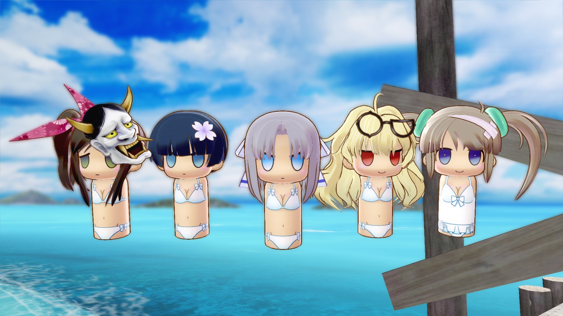 SENRAN KAGURA Peach Beach Splash - Gessen Item Pack #8