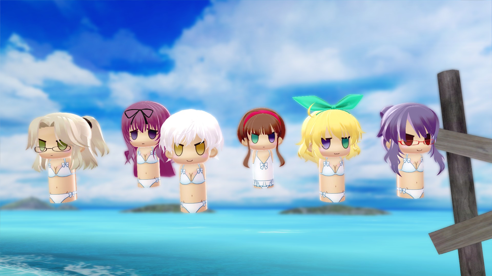 SENRAN KAGURA Peach Beach Splash - Hebijo Item Pack #5
