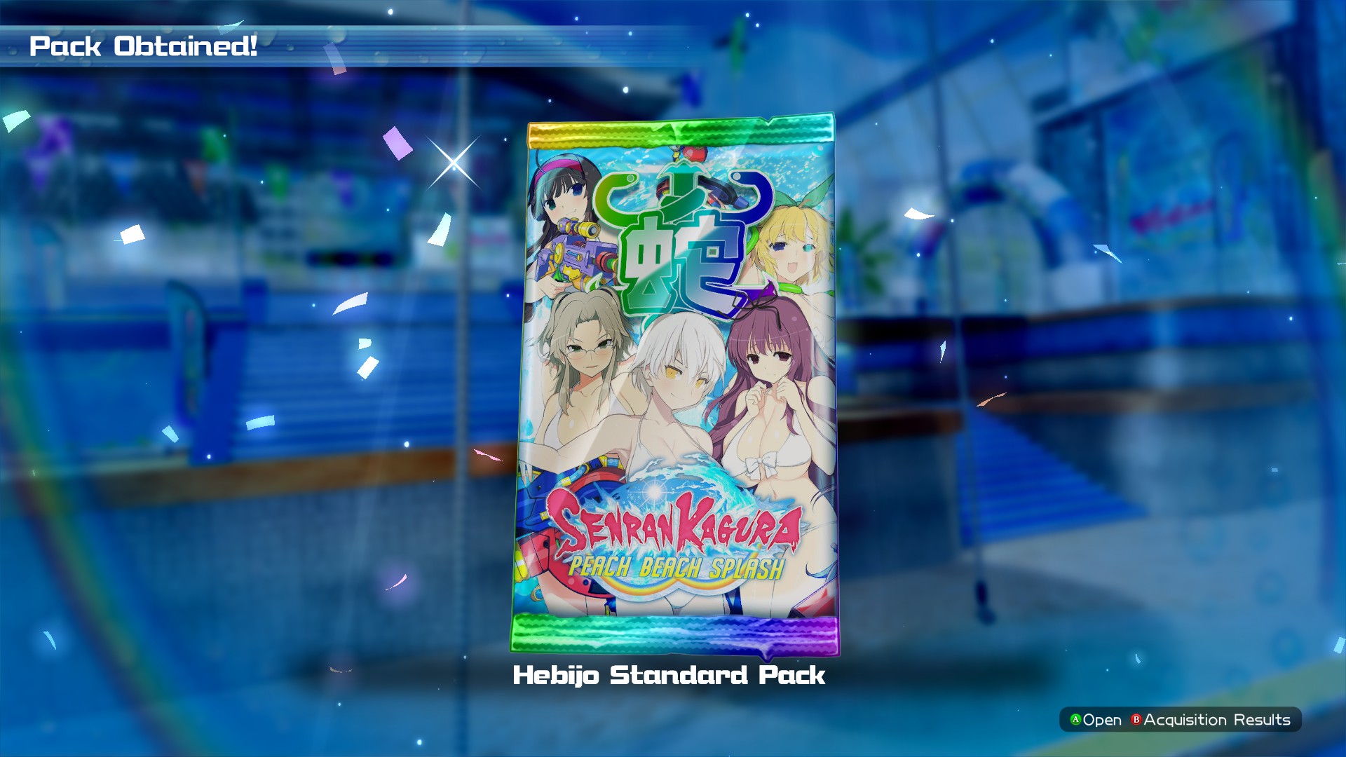 SENRAN KAGURA Peach Beach Splash - Hebijo Item Pack #4