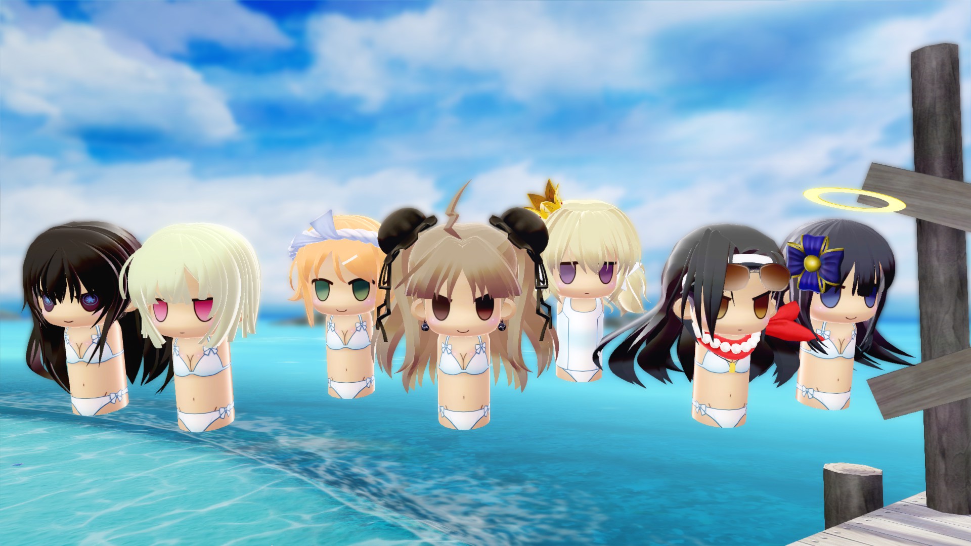SENRAN KAGURA Peach Beach Splash - Mikagura Item Pack #6