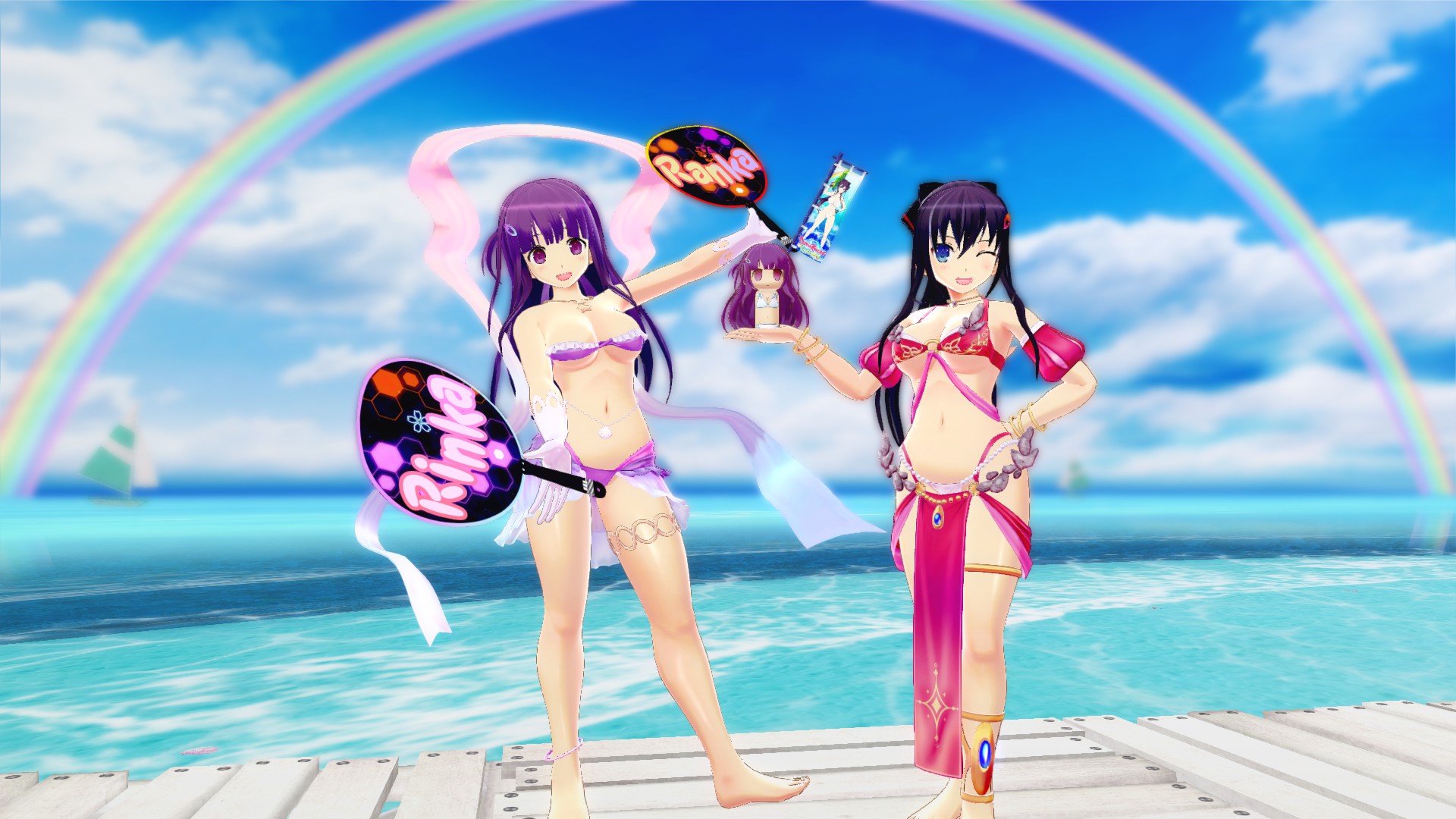 Senran Kagura Peach Beach Splash gets Neptune Character Pack DLC on March 7