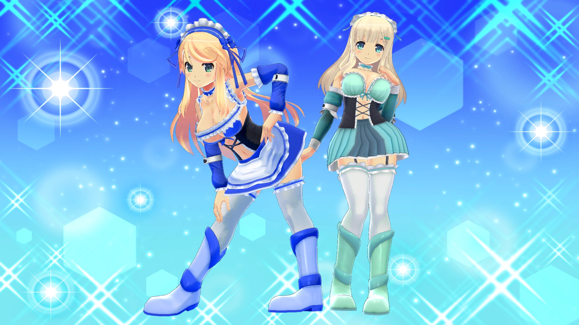SENRAN KAGURA Peach Beach Splash - Clean-Up Maid Pack #0