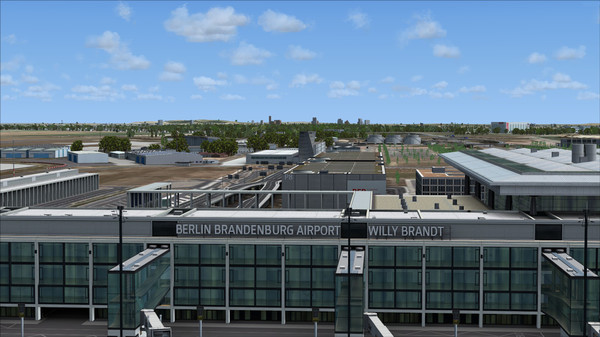 скриншот FSX Steam Edition: Mega Airport Berlin Brandenburg Add-On 4