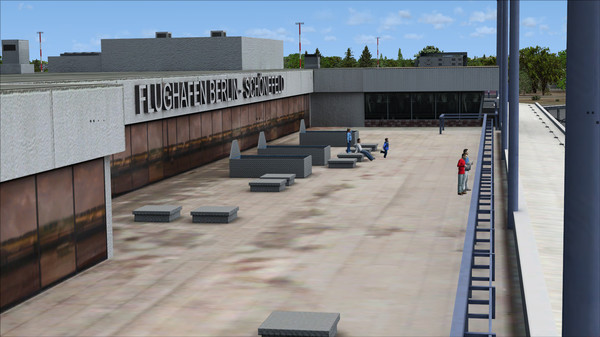 скриншот FSX Steam Edition: Mega Airport Berlin Brandenburg Add-On 2