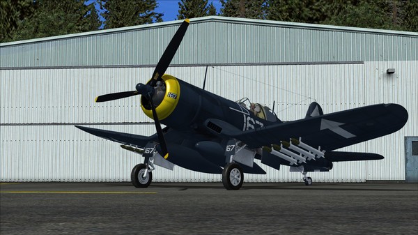 FSX Steam Edition: Aircraft Factory F4U Corsair