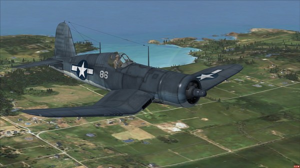 скриншот FSX Steam Edition: Aircraft Factory F4U Corsair 3