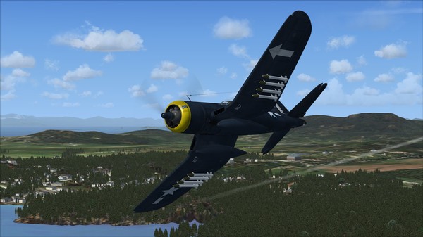скриншот FSX Steam Edition: Aircraft Factory F4U Corsair 5