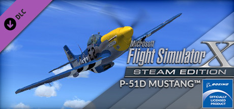 FSX Steam Edition: P-51D Mustang™ Add-On banner image