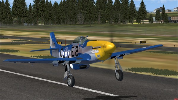 FSX Steam Edition: P-51D Mustang Add-On