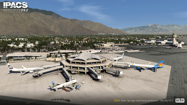 Aerofly FS 2 - Orbx - Palm Springs International Airport
