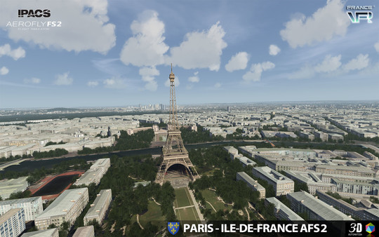 скриншот Aerofly FS 2 - France VFR - Paris-Ile-de-France 2