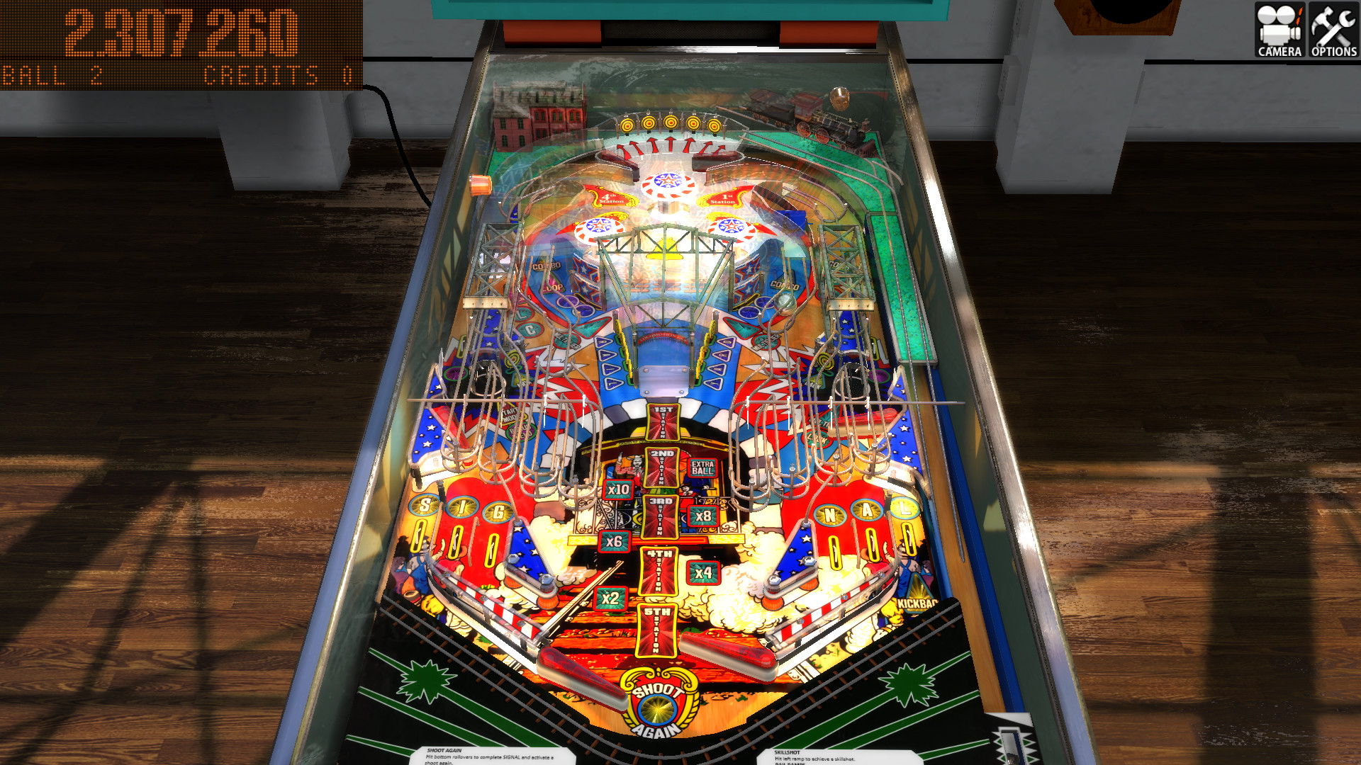 Zaccaria Pinball - Locomotion 2018 Table Featured Screenshot #1