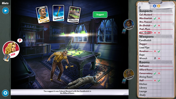 скриншот Clue/Cluedo: The Classic Mystery Game 4