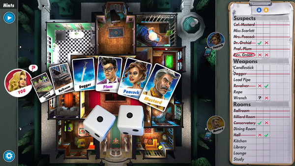 скриншот Clue/Cluedo: The Classic Mystery Game 0