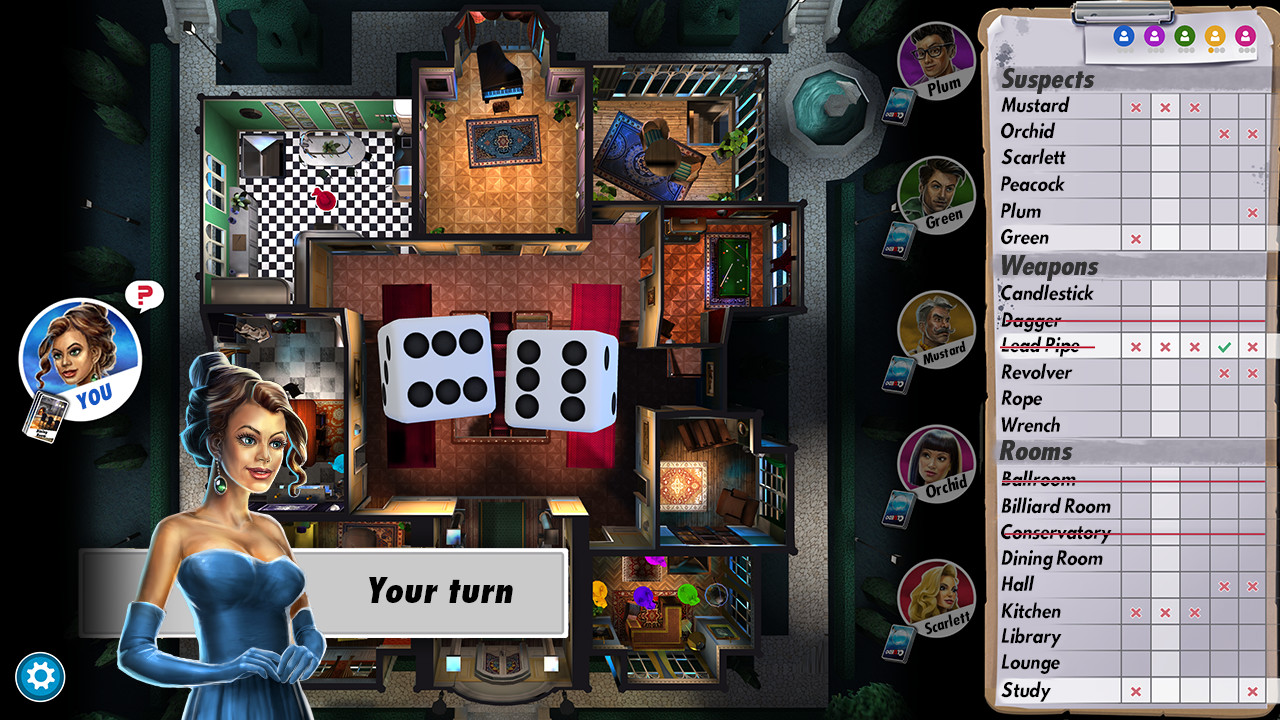 Cluedo: Classic Edition - Marmalade Game Studio - mystery game for