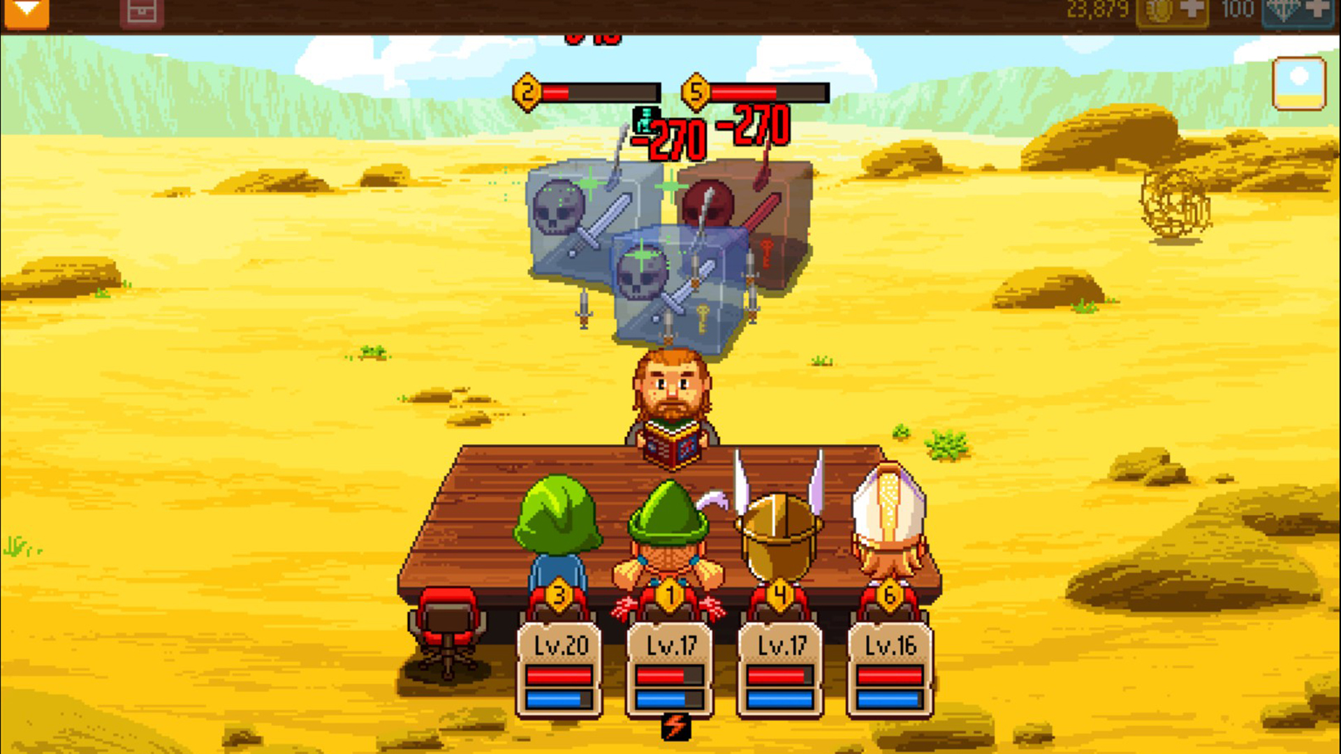 Knights of Pen and Paper 2: Free Edition screenshot 1
