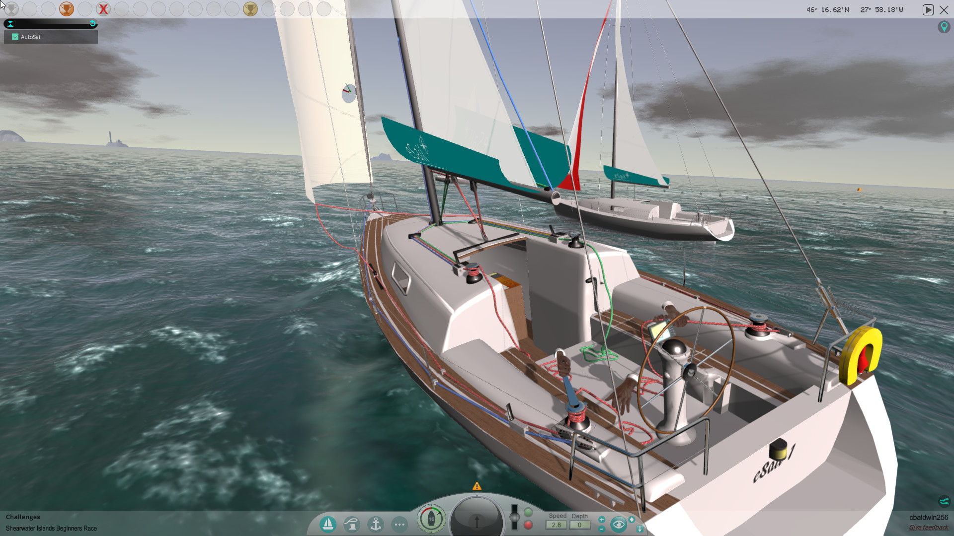 Find the best computers for eSail Sailing Simulator
