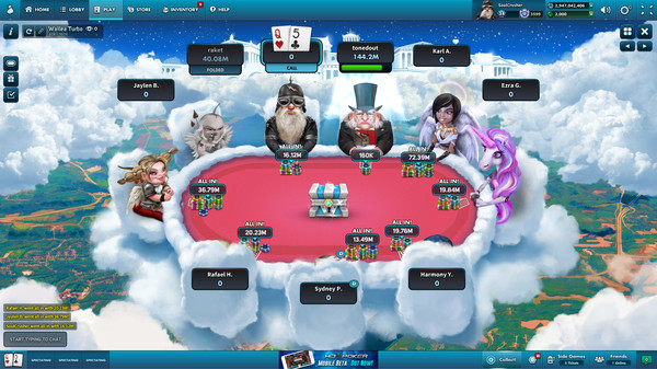 Screenshot of HD Poker