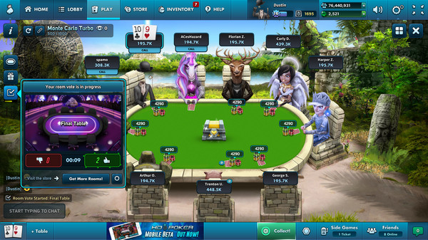 скриншот HD Poker 5