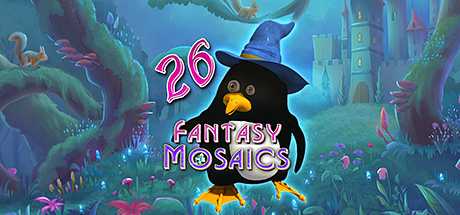 Fantasy Mosaics 26: Fairytale Garden Cover Image