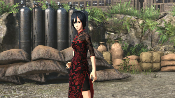 скриншот Additional Mikasa Costume: Chinese Dress Outfit 0