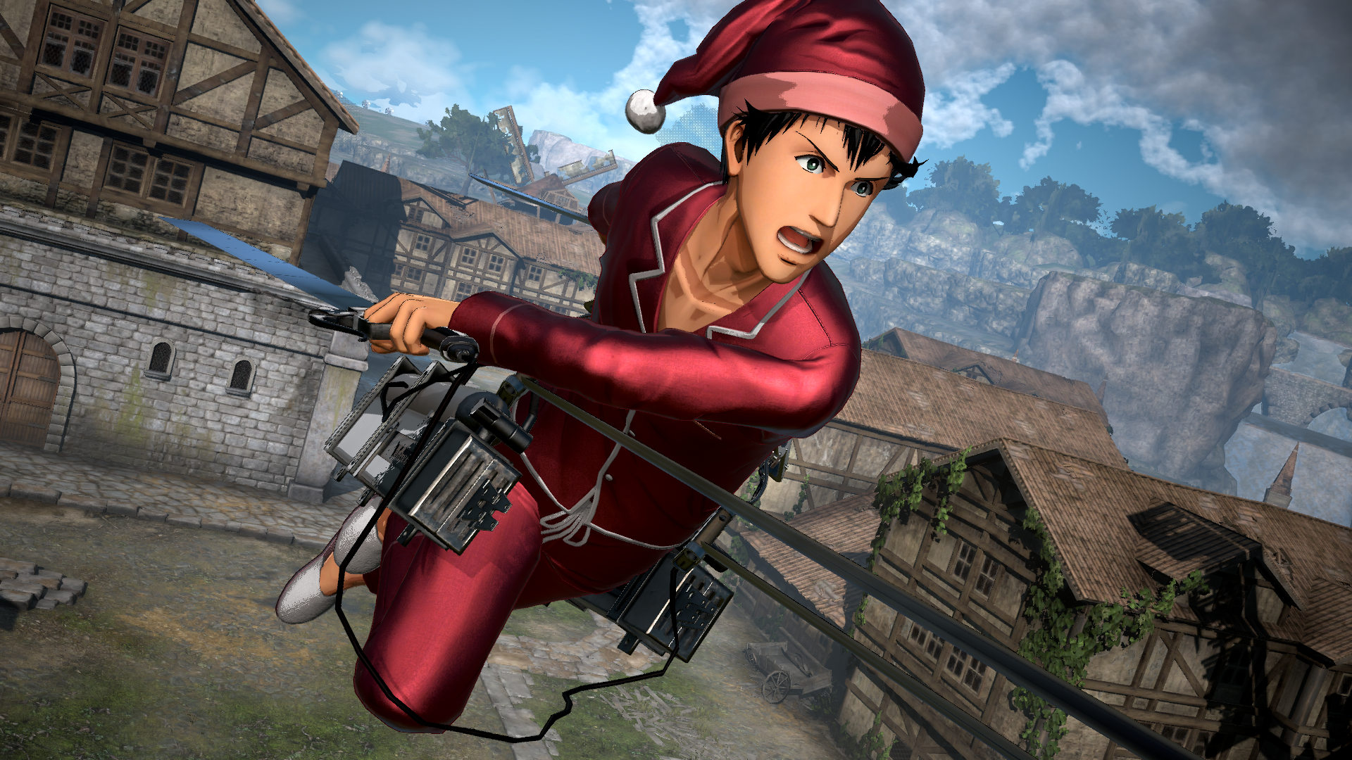 Additional Bertholdt Costume: Pajama Outfit screenshot screenshot 1