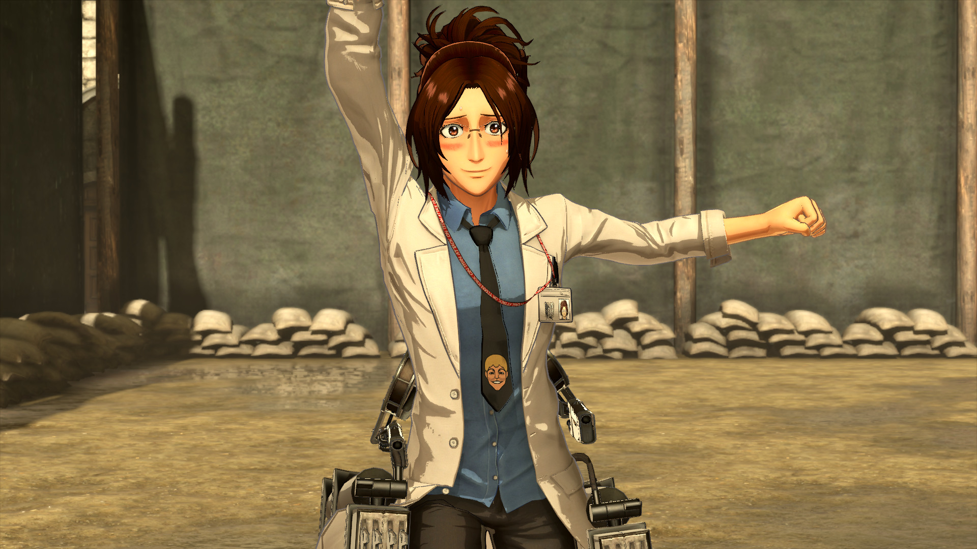 Additional Hange Costume: Scientist Outfit screenshot screenshot 1