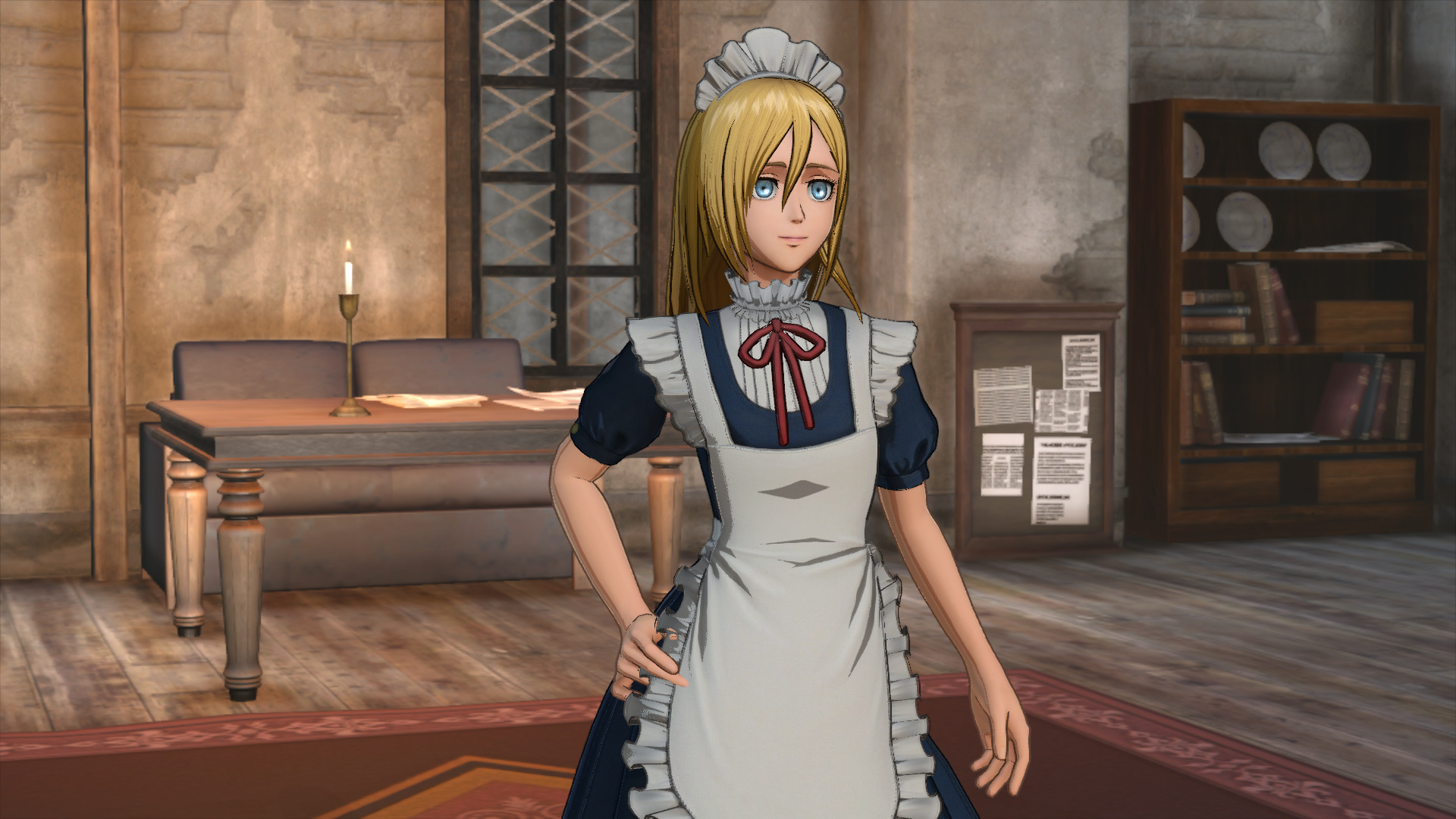 Additional Christa Costume: Maid Outfit screenshot screenshot 1