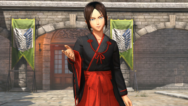 скриншот Additional Ymir Costume: Shrine Maiden Outfit 1