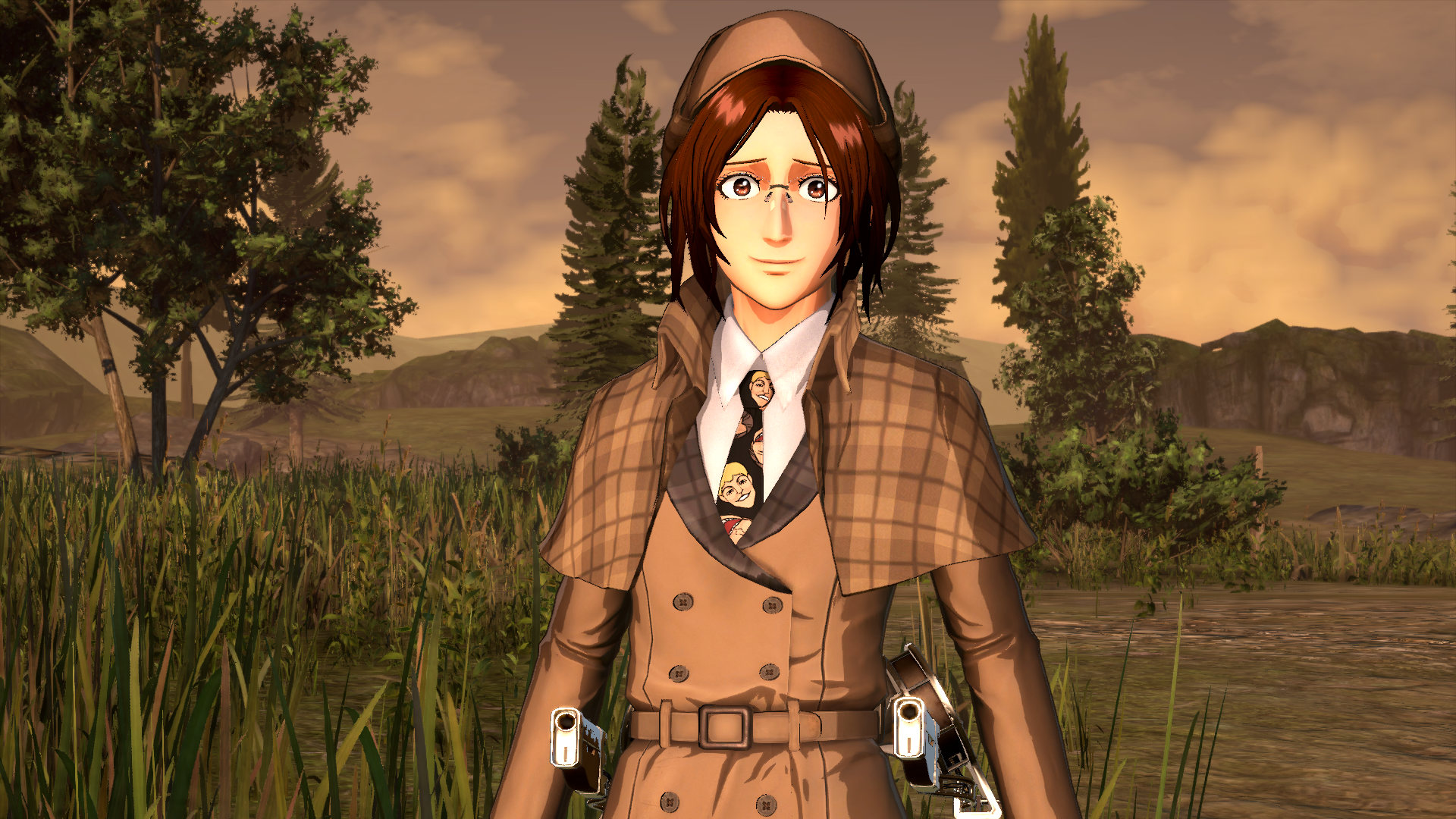 Additional Hange Costume: Detective Outfit screenshot screenshot 1