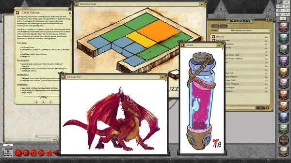 Fantasy Grounds - A19: Incandium's Eruption (PFRPG) for steam Fantasy Grounds - A19: Incandium's Eruption (PFRPG) for steam