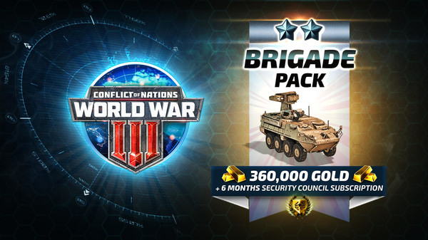 CONFLICT OF NATIONS: WORLD WAR 3 Brigade Pack for steam CONFLICT OF NATIONS: WORLD WAR 3 Brigade Pack for steam