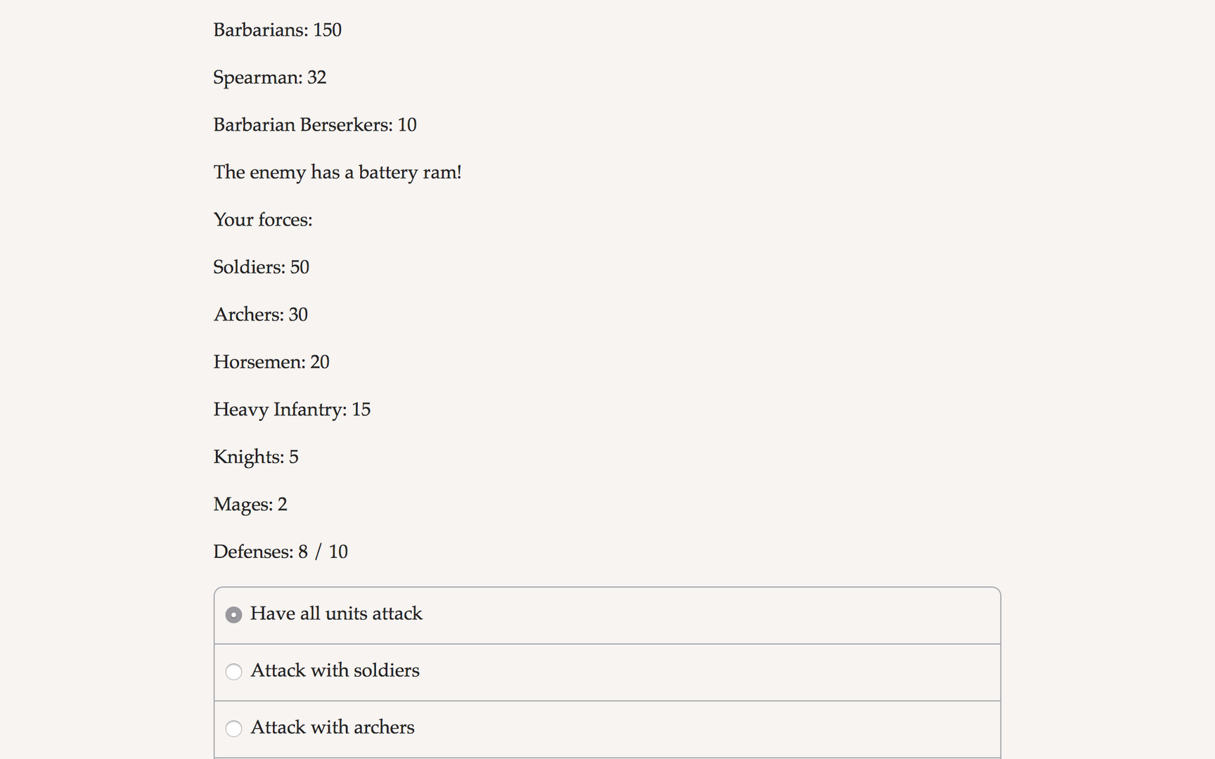 The Great Tournament 2 Demo #4