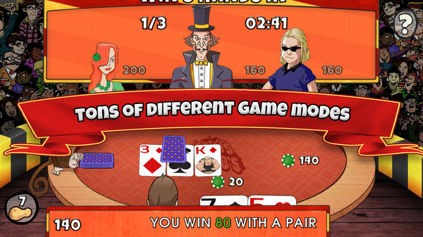 скриншот Jesters Poker 4