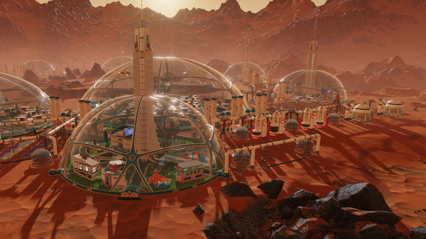 скриншот Surviving Mars: Stellaris Dome Set 0