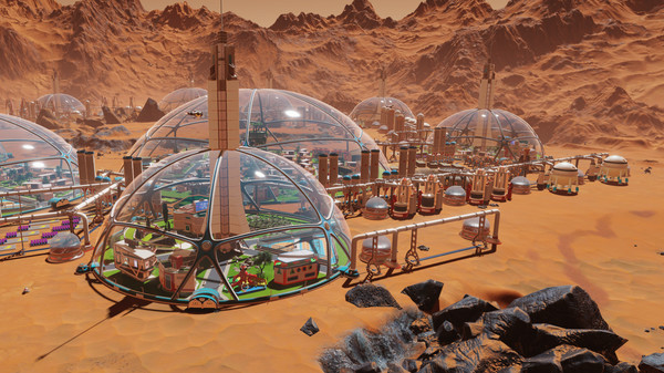 скриншот Surviving Mars: Stellaris Dome Set 5
