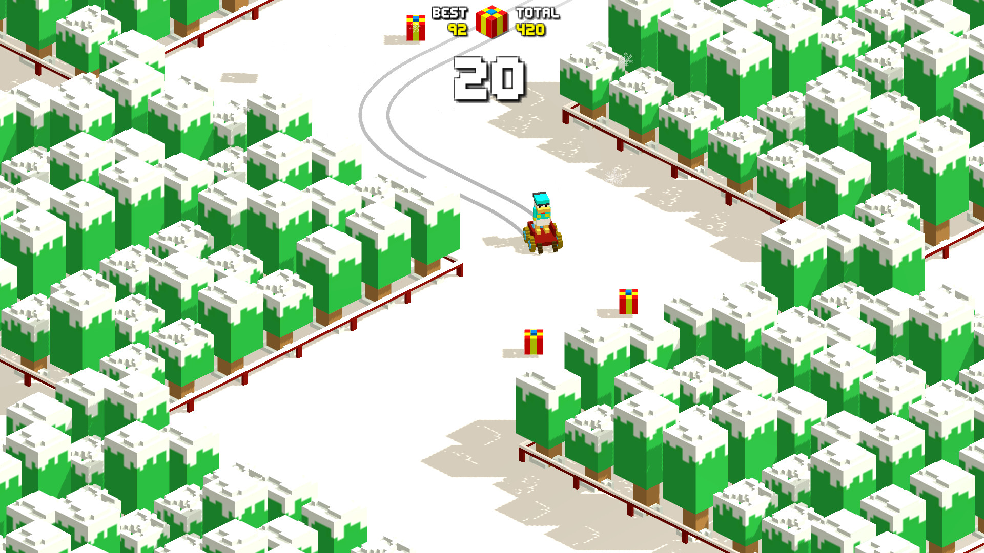 Christmas Race 2 screenshot 1