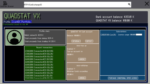 Скриншот из CryptoRIG