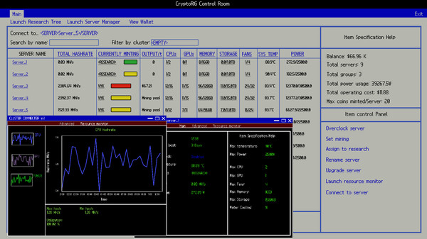 Скриншот из CryptoRIG