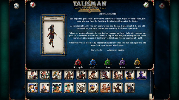 скриншот Talisman - Character Pack #16 - Samurai 2