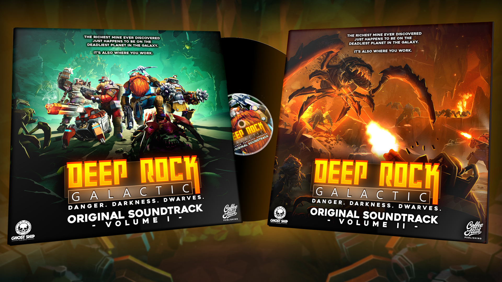 Deep Rock Galactic - Original Soundtrack Volume I + II Resimleri 