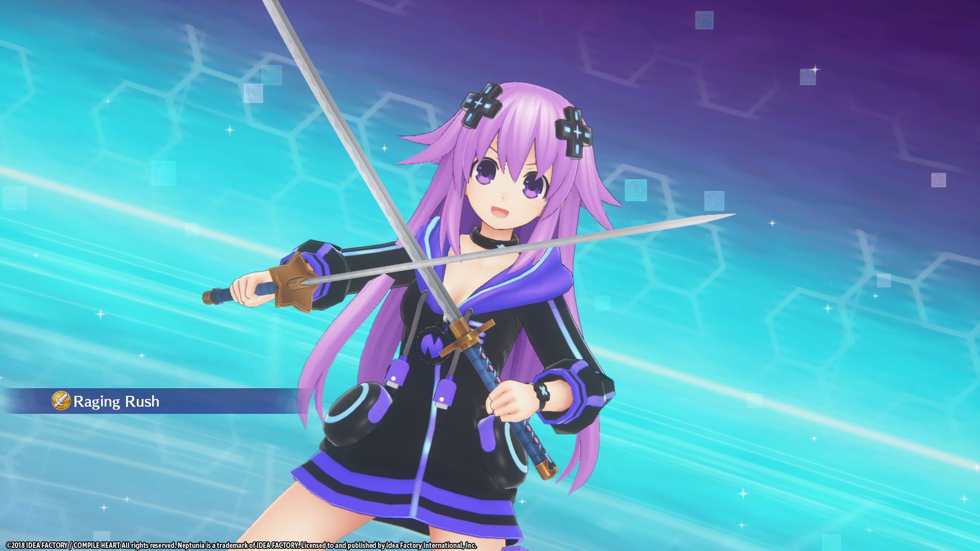 Megadimension Neptunia VIIR - 4 Goddesses Online Starter Weapon Set On ...