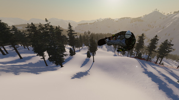 Screenshot of The Snowboard Game
