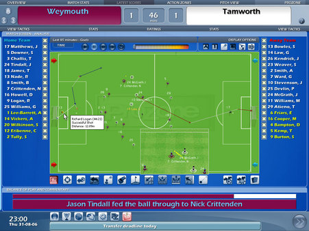 скриншот Championship Manager 2007 1